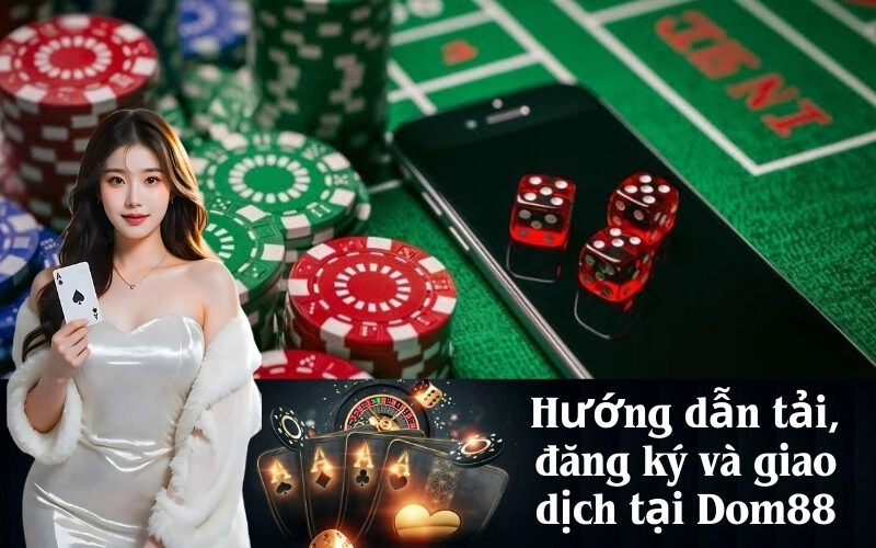 Hướng dẫn tải, đăng ký và giao dịch tại Dom88