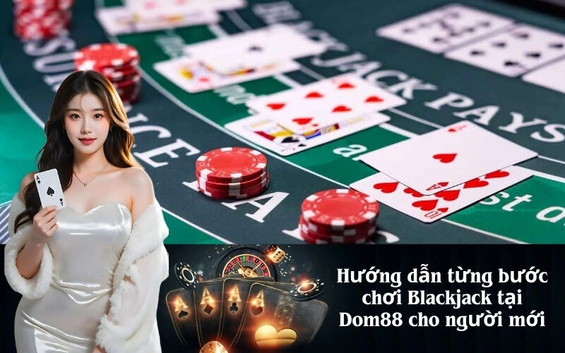 Hướng dẫn từng bước chơi Blackjack tại Dom88 cho người mới